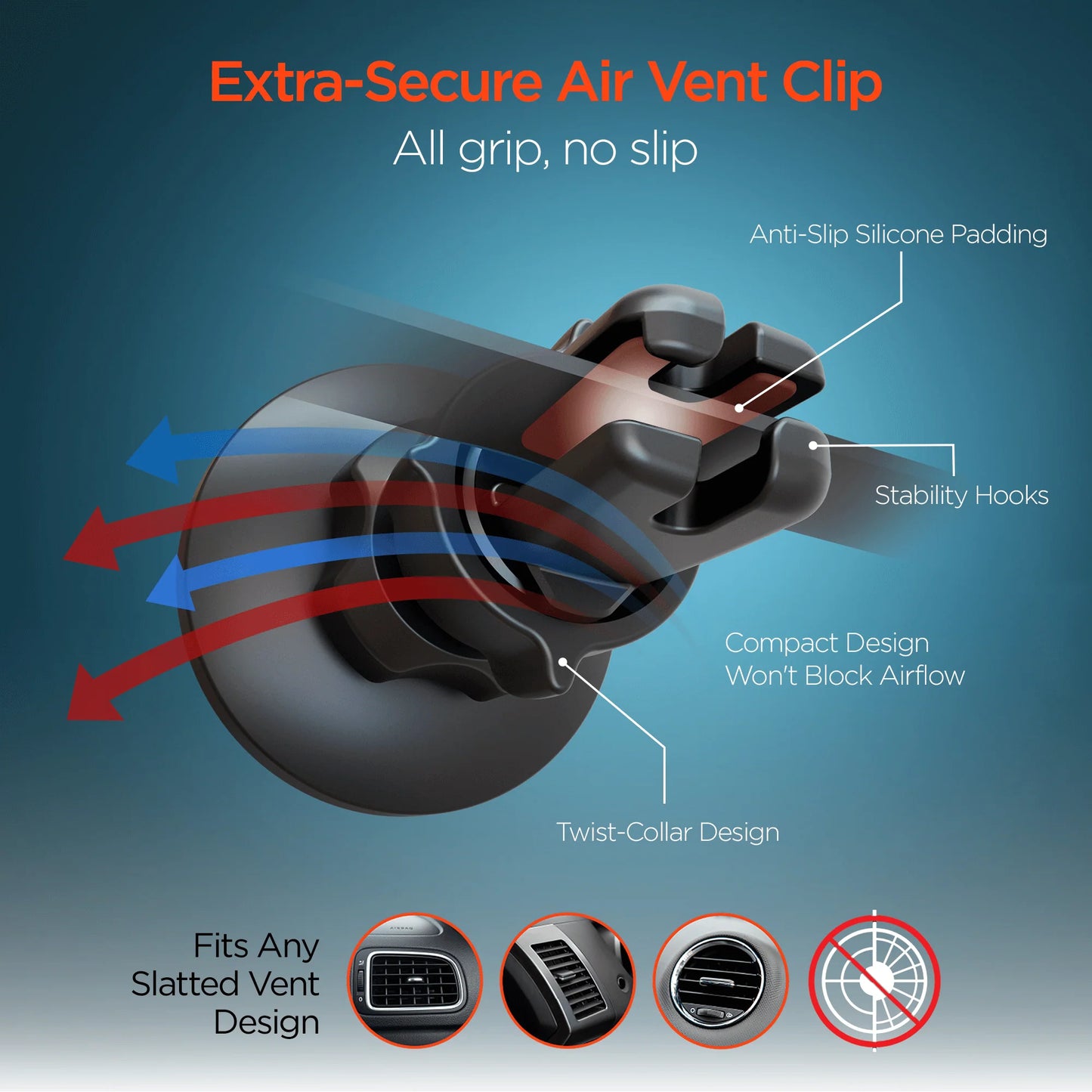 Hypergear Maggrip Magsafe Phone Mount Kit