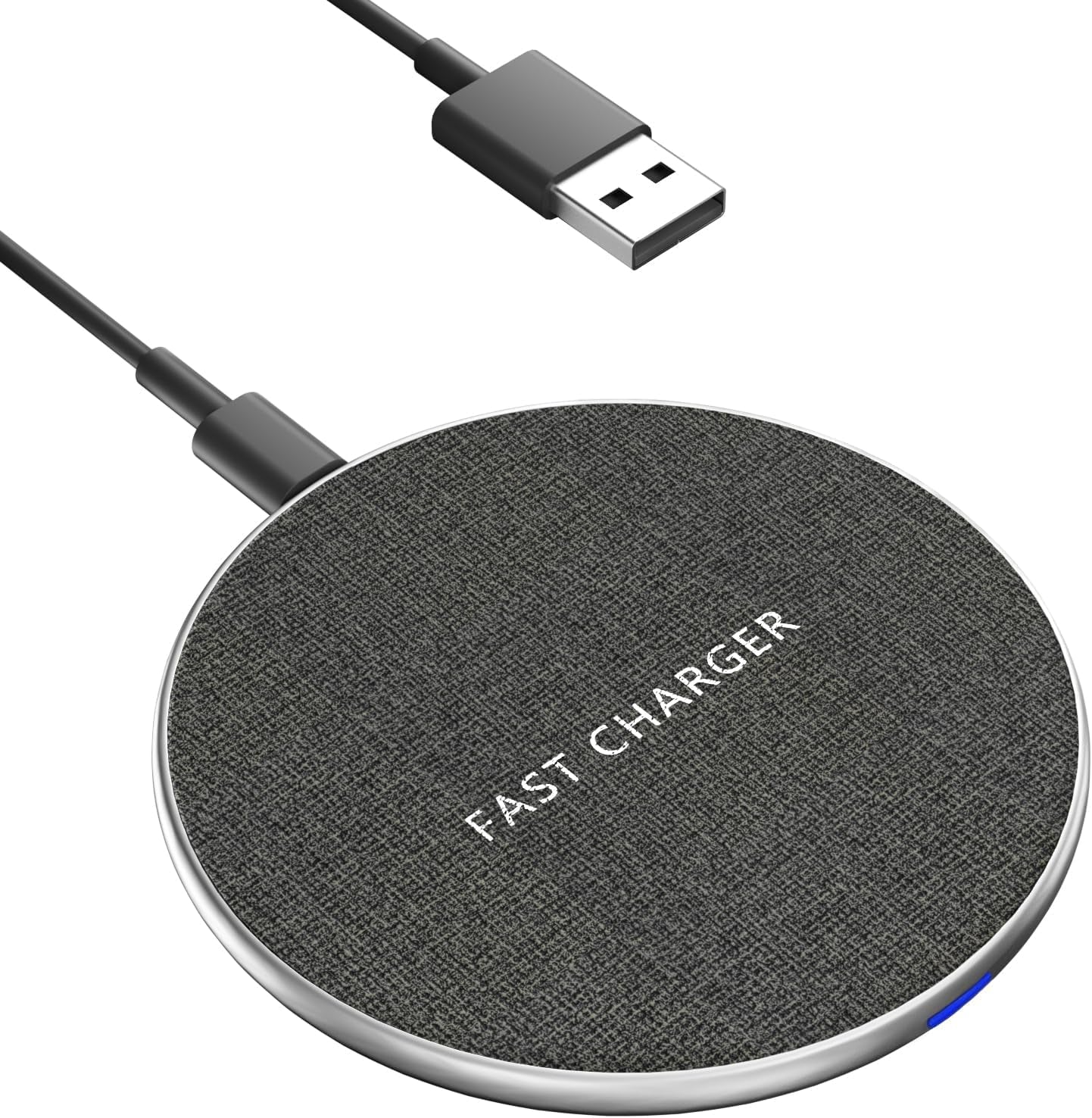 Wireless Charging Pad 20W, Fast Wireless Charger Wireless Phone Charger Compatible with Iphone 12/13/14/15/16, Inductive Charging Station Compatible with Samsung Galaxy S24/S23/S22/S21/Google Pixel