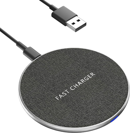 Wireless Charging Pad 20W, Fast Wireless Charger Wireless Phone Charger Compatible with Iphone 12/13/14/15/16, Inductive Charging Station Compatible with Samsung Galaxy S24/S23/S22/S21/Google Pixel