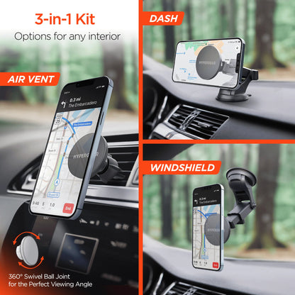 Hypergear Maggrip Magsafe Phone Mount Kit