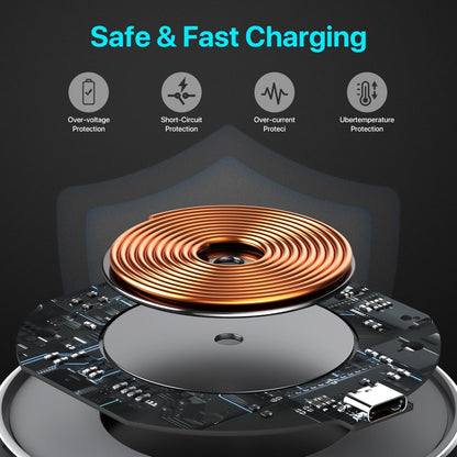 Wireless Charging Pad 20W, Fast Wireless Charger Wireless Phone Charger Compatible with Iphone 12/13/14/15/16, Inductive Charging Station Compatible with Samsung Galaxy S24/S23/S22/S21/Google Pixel