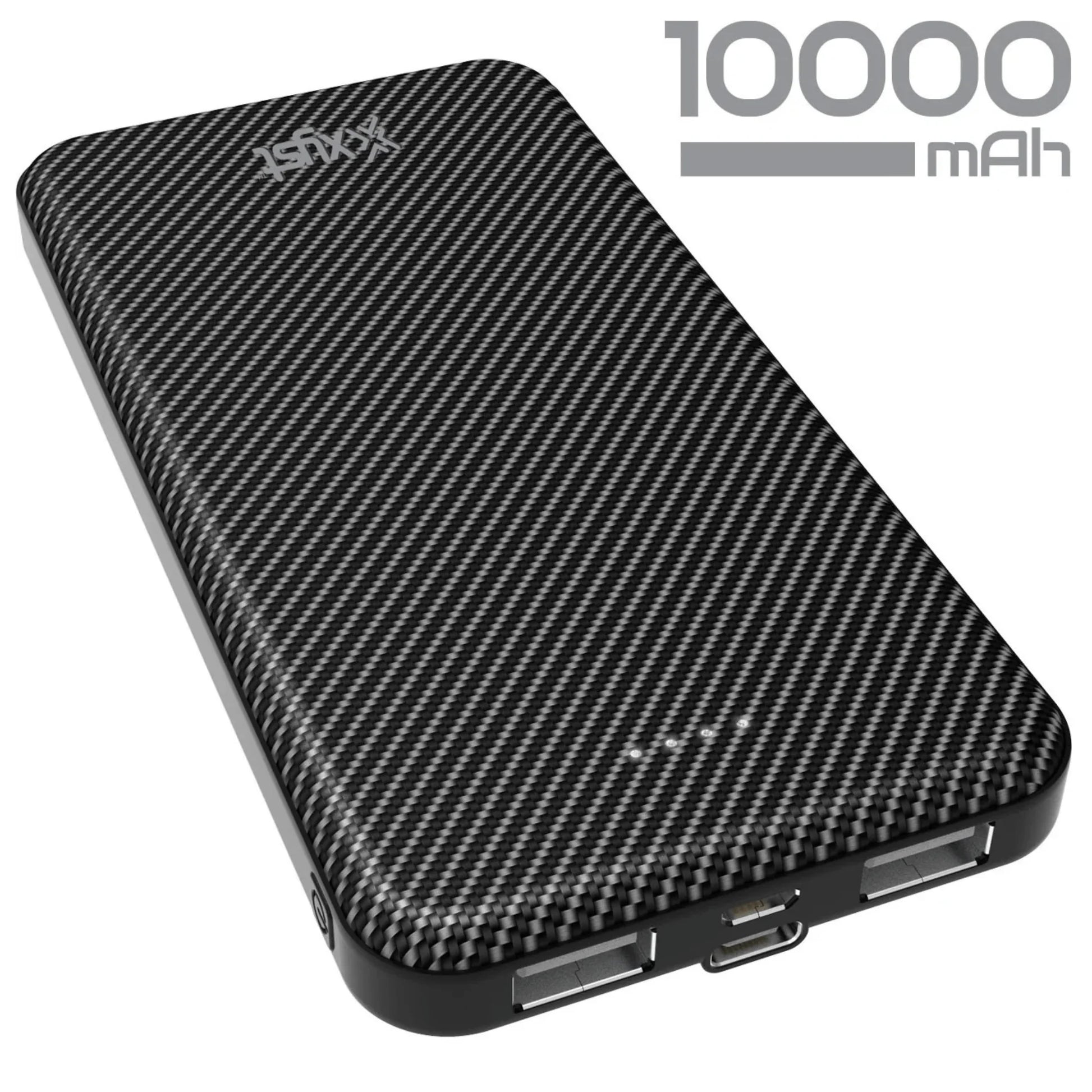 Xyst Super Slim 10000Mah Dual USB Power Bank