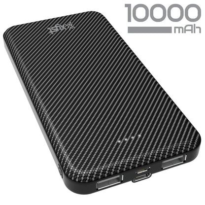 Xyst Super Slim 10000Mah Dual USB Power Bank
